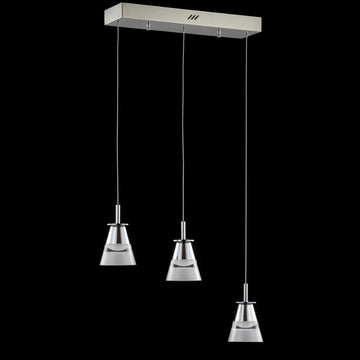 Alain Adjustable Metal Integrated LED Pendant - JONATHAN Y